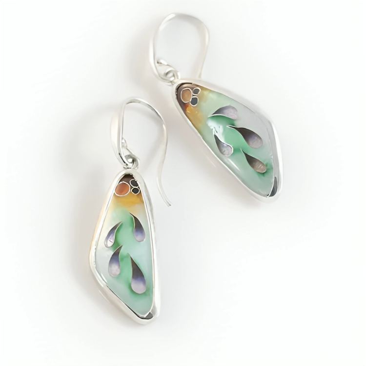 Spring earrings